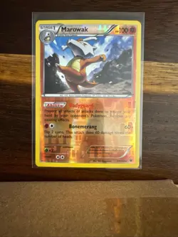 Marowak 37/124 Rare Fates Collide Pokemon Reverse Holo Near Mint - Image 1