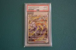 2023 POKEMON SWORD & SHIELD CROWN ZENITH #GG44 FULL ART/MEWTWO VSTAR PSA 10 - Image 1