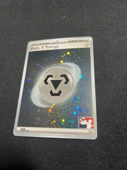 Metal Energy Pokemon Play! Prize Pack Series 4 Cosmo Holo SVE 008 NM - Image 2