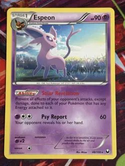Espeon 48/108 - Rare - Dark Explorers - Pokemon TCG - Ex-NM - Image 1