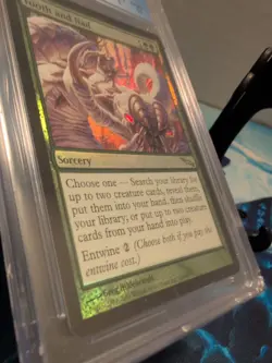 MTG Graded CGC 9 Mint: TOOTH AND NAIL (2003 Mirrodin FOIL) Magic Gathering #CCG - Image 5