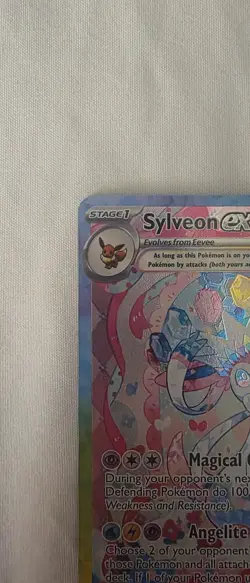 2025 Pokemon Prismatic Evolutions Sylveon ex #156/131 - Image 2