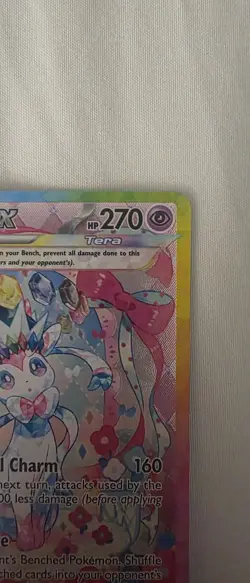 2025 Pokemon Prismatic Evolutions Sylveon ex #156/131 - Image 3
