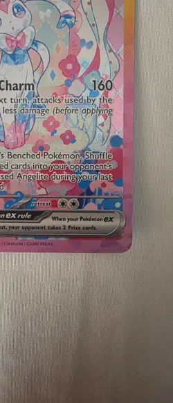2025 Pokemon Prismatic Evolutions Sylveon ex #156/131 - Image 4