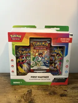 Pokemon First Partner Illustration Collection Series 1 - BRAND NEW SEALED - Image 1