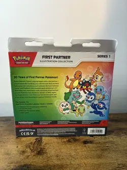 Pokemon First Partner Illustration Collection Series 1 - BRAND NEW SEALED - Image 2