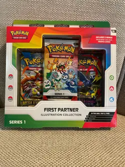 Pokemon TCG First Partner Illustration Collection Series 1 BRAND NEW SEALED - Image 1