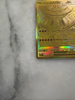 Pokemon Mega Zygarde EX Gold Secret Rare 124/088 Full Art English GRADE! - Image 5