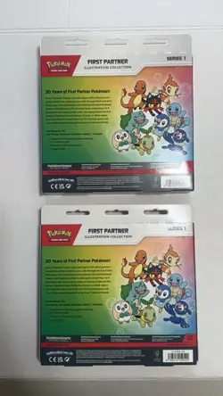 Pokemon First Partner Illustration Collection Series 1 Box NEW/SEALED - Image 2