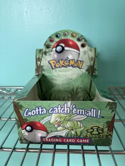 Pokemon TCG Jungle & Fossil Booster Boxes Empty - Image 1