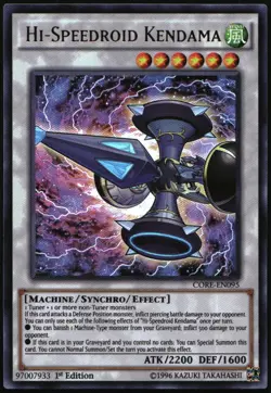 Yu-Gi-Oh! - Clash of Rebellions Hi-Speedroid Kendama 2015 CORE-EN095 1st Edition - Image 1
