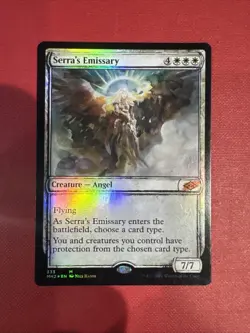 Serra’s Emissary Mtg FOIL SHOWCASE Modern Horizons 2 Nm Near Mint - Image 1