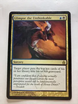 Glimpse the Unthinkable Ravnica: City of Guilds MTG MP - Image 1