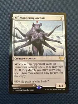 MTG Wandering Archaic - Strixhaven: School of Mages (STX) NM - Image 1