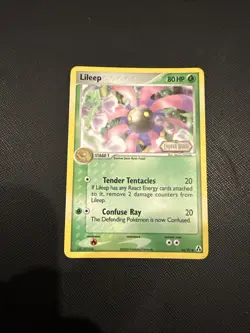 Pokemon Card - Lileep Reverse Stamp - 56/92 - Legend Maker - 2006 LP - Image 1