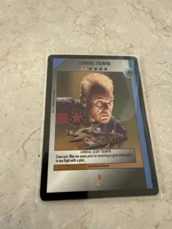 1995 Wing Commander Trading Card Game Admiral Tolwyn - Image 1