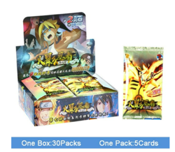 Premium Naruto Card Factory SEALED Booster Box 30 Packs! Anime TCG CCG HY-0702 - Image 1