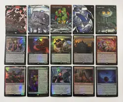 MTG TMNT 65 Card Lot-5 MYTHIC, 10 RARE, 20U, 30C) Doubling Season Splinter P15 - Image 2