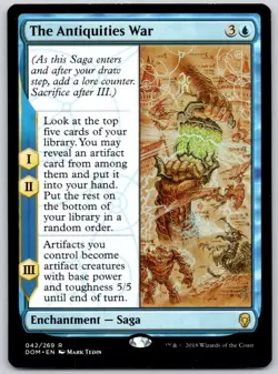 The Antiquities War - Dominaria DOM - MTG - LP Magic - 42 R - Image 1