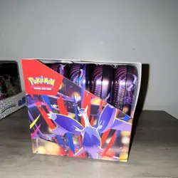 Pokemon MegaEvolution Mini Tin 2025- 10 Tins w/ Display, 2 packs a Tin - Image 5