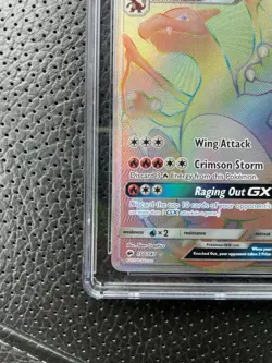 Pokemon TCG Charizard GX Holo Card Burning Shadows 150/147. CGC 9.5 Pop 7 - Image 5