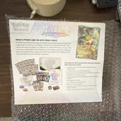 Pokemon Scarlet & Violet Prismatic Evolutions Elite Trainer Box Sealed Eevee - Image 3