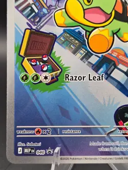 Turtwig Pokemon TCG Holo Promo 40 Rare 30th Anniversary Celebration - Image 4