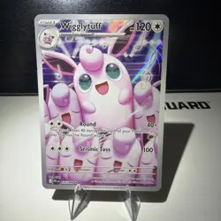Pokemon Phantasmal Flames PFL EN Wigglytuff - 105/094 IR NM - Image 1