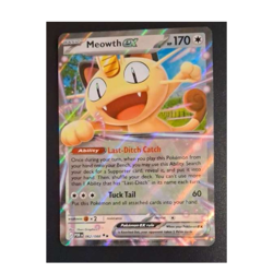 Pokemon TCG Meowth EX Basic Holo Card 062/088 170HP English - Image 1