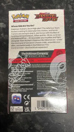 Pokemon TCG Destined Rivals Half Booster Box 18 Packs, Sealed - Image 3