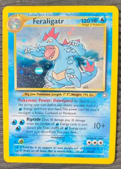 Pokemon TCG Neo Genesis Feraligatr 5/111 Unlimited Holo Rare - Image 1