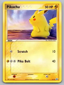 Pikachu 6/10 EX Trainer Kit Latios Pokemon Near Mint - Image 1