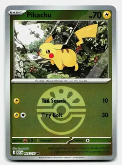 PIKACHU (FRIEND BALL) ME: ASCENDED HEROES 055/217 NM C POKEMON - Image 2