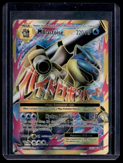 Pokemon tcg XY - Evolutions M Blastoise EX (Full Art) #102/108 - Image 1