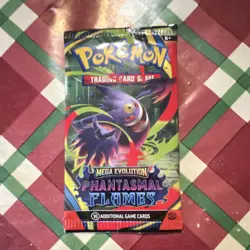 Pokemon Mega Evolution Phantasmal Flames 10 Cards (Booster Pack Inspired) - Image 1