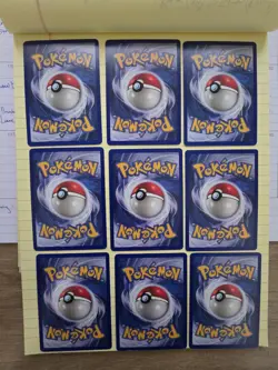 9x Kabuto 50/62 Pokemon Fossil 1st Edition LP+/LP Condition (NINE COPIES!) - Image 5