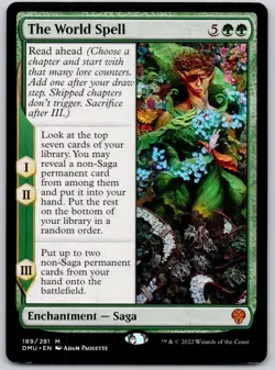 The World Spell - Dominaria United DOM - MTG - LP Magic - 189 M - Image 1