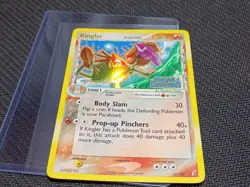 Kingler Delta Species 22/100 Reverse Holo Stamp Pokemon EX Crystal Guardians Mp - Image 1