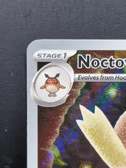 Noctowl SVP 141 Black Star Promo Pokemon Illustration Rare Pack Fresh - Image 2