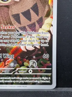Noctowl SVP 141 Black Star Promo Pokemon Illustration Rare Pack Fresh - Image 5