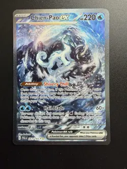 Pokemon Chien-Pao EX 261/193 Paldea Evolved Holo Special Illustration Rare. Mint - Image 1
