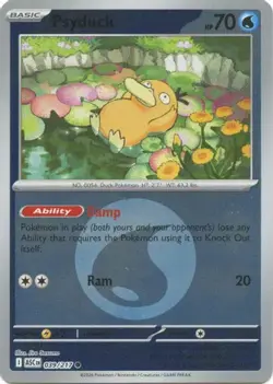 Pokemon Psyduck (Energy Symbol Pattern) NM - ME: Ascended Heroes 039/217 - Image 1