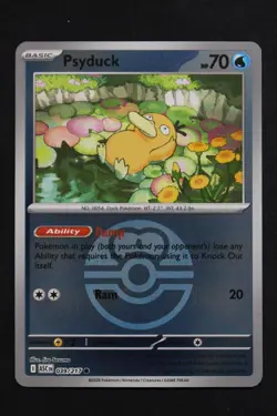 Pokemon Psyduck - 039/217 (Love Ball) C NM - ME: Ascended Heroes 039/217 - Image 1