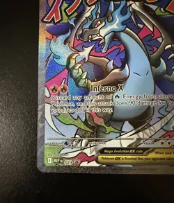 Pokemon Mega Charizard X EX 023 UPC Black Star Promo Mega Evolution - Near Mint - Image 4