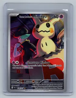 Team Rocket’s Mimikyu IR 238/217 Ascended Heroes Pokemon TCG Mega Evolution NM - Image 1