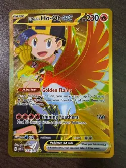 Ethan's Ho-Oh ex 239/182 Hyper Rare Destined Rivals Pokemon NM - Image 1