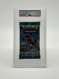 Pokemon Black & White Plasma Freeze Deoxys Booster Pack Graded PSA 10 - Image 1