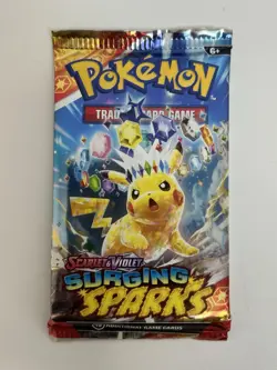 Pokemon TCG Surging Sparks 4x Booster Packs Full Art Set Brand New Sealed - Image 3