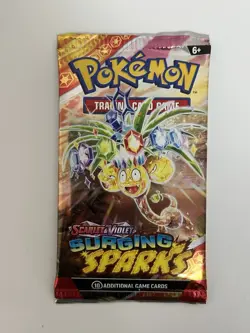 Pokemon TCG Surging Sparks 4x Booster Packs Full Art Set Brand New Sealed - Image 4