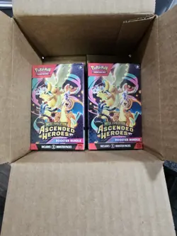 Pokemon Mega Evolution Ascended Heroes Booster Bundle X2 In Hand Ships Fast! - Image 1